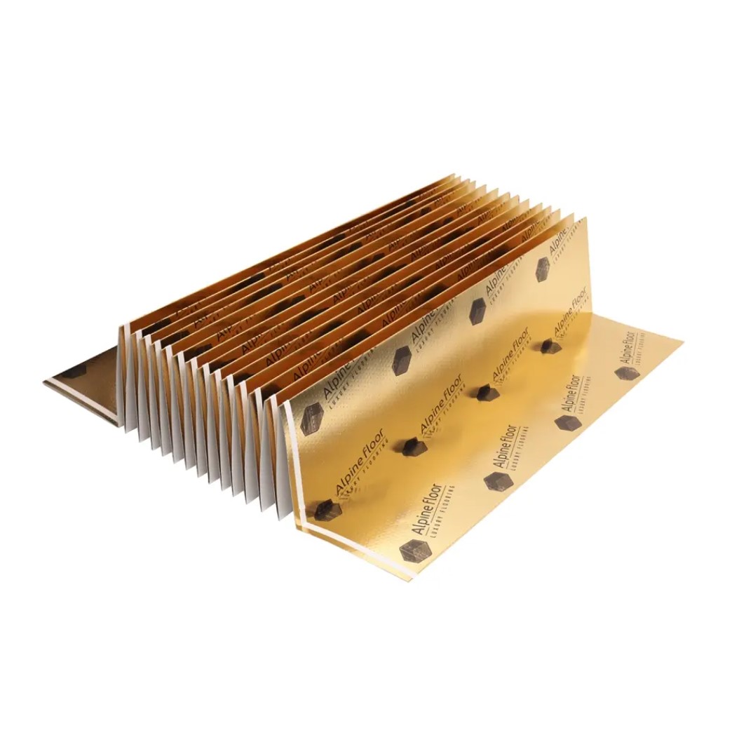 Подложка Alpine Floor Golden Foil XPS 1,5 мм, 10 м2