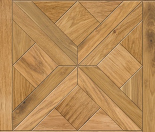 Модульный инженерный паркет LabArte Geometry №5-50 Дуб Рустик лак 573х573х14 мм, упаковка 1 м