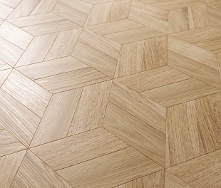 Модульный инженерный паркет LabArte Geometry Шереметьевская звезда Дуб Рустик лак 319-318.7х276х14 мм, упаковка 1 м