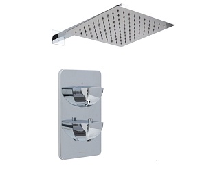 Душевой комплект Allen Brau Infinity 5.21116-00.SET1 (с внутренней частью, 1 выход) хром