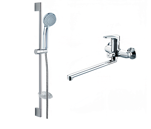 Комплект для ванной комнаты Bravat Eco 2 в 1 F00414C