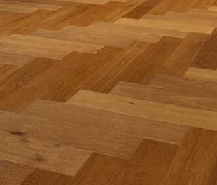 Английская ёлка Basic Herringbone Дуб Pure Oiled 555х185х16 мм, упаковка 1 м2